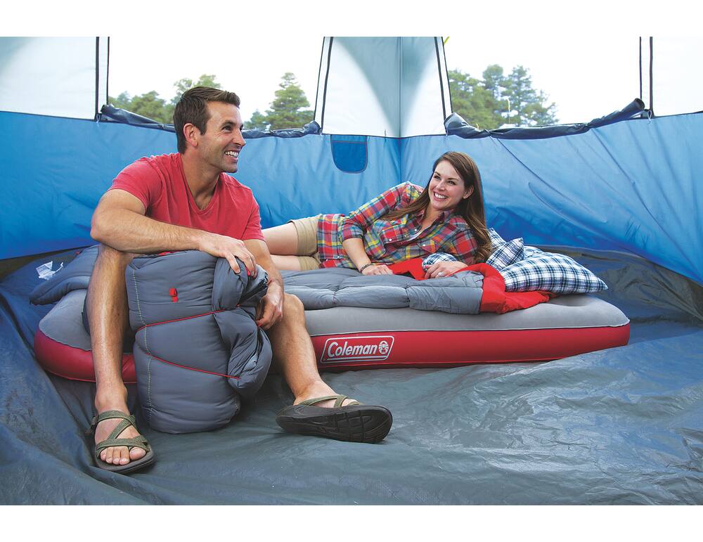 coleman quick bed single high airbed mattress