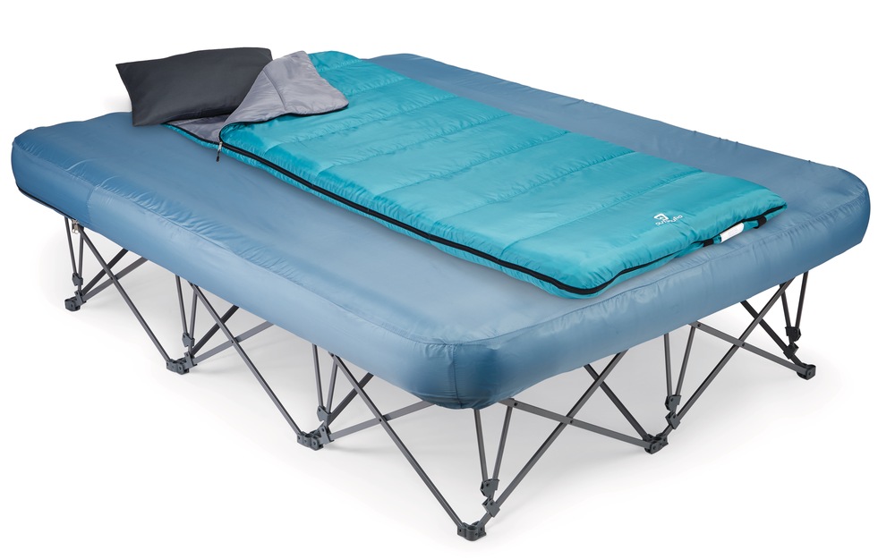 Outbound Portable BYO Folding Inflatable Camping Cot Bed w/ Carry Case