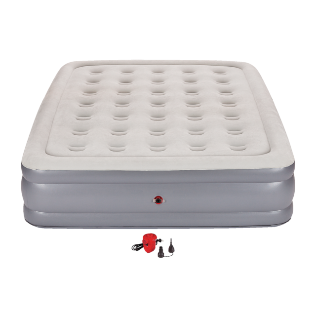 Coleman Queen DoubleHigh Inflatable Air Mattress/Airbed w/ 120V AC
