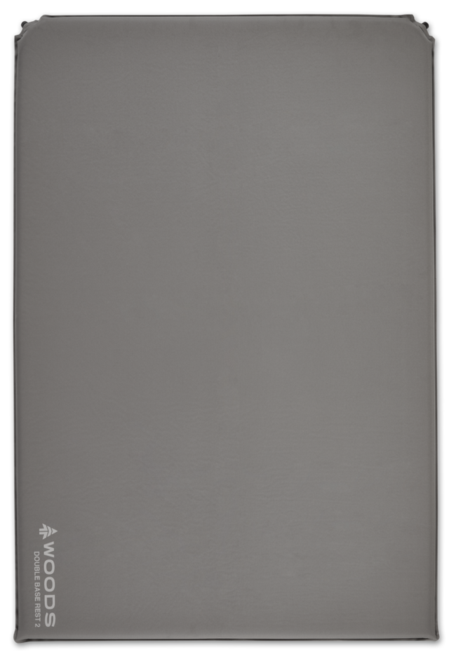 Woods Base Rest Double SelfInflating Camping Sleeping Pad/Air Mat w