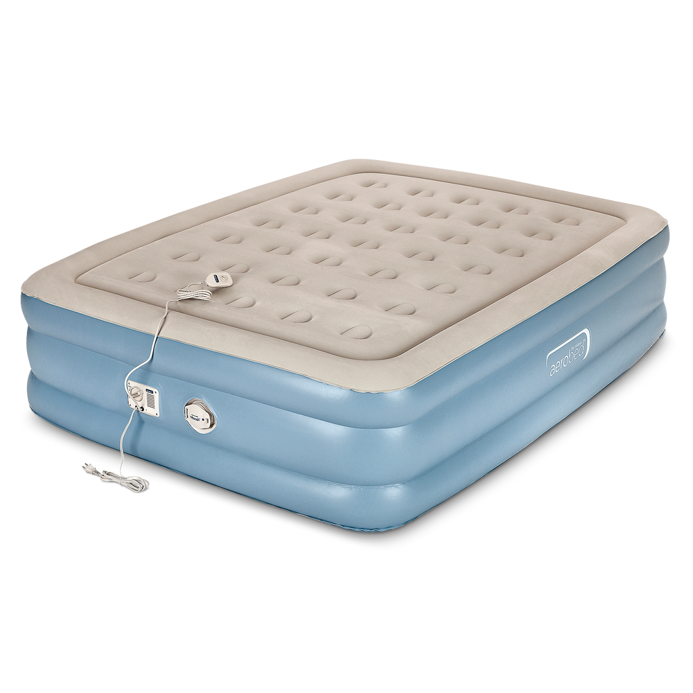 Coleman Queen Aerobed DoubleHigh Inflatable Air Mattress/Airbed w