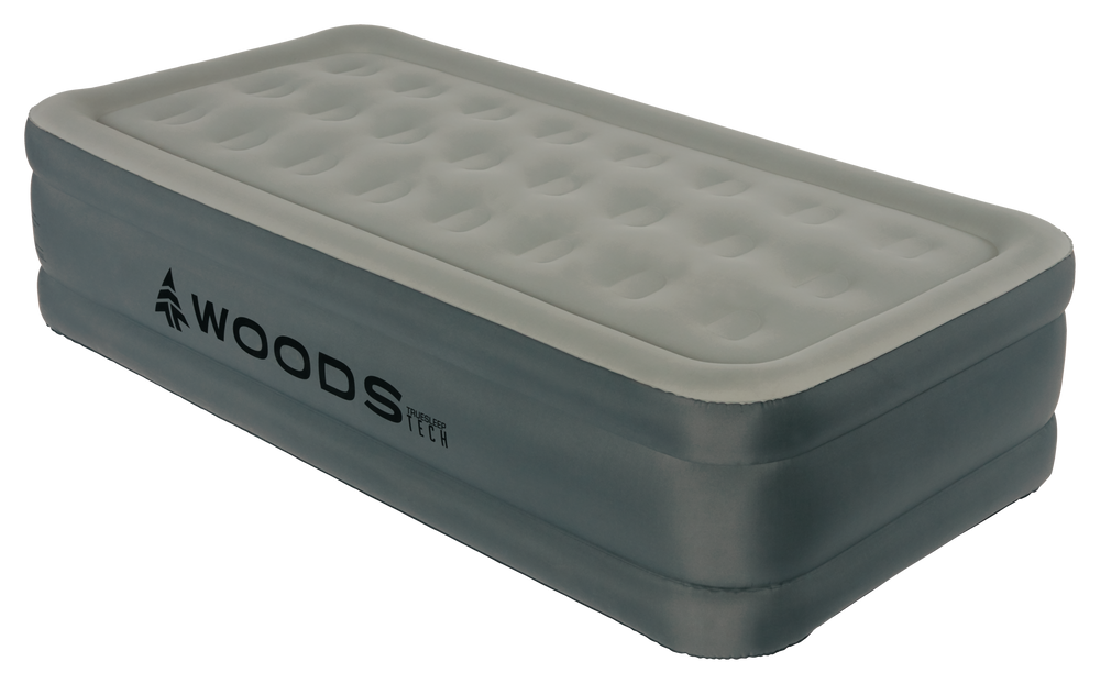 woods twin single high airbed