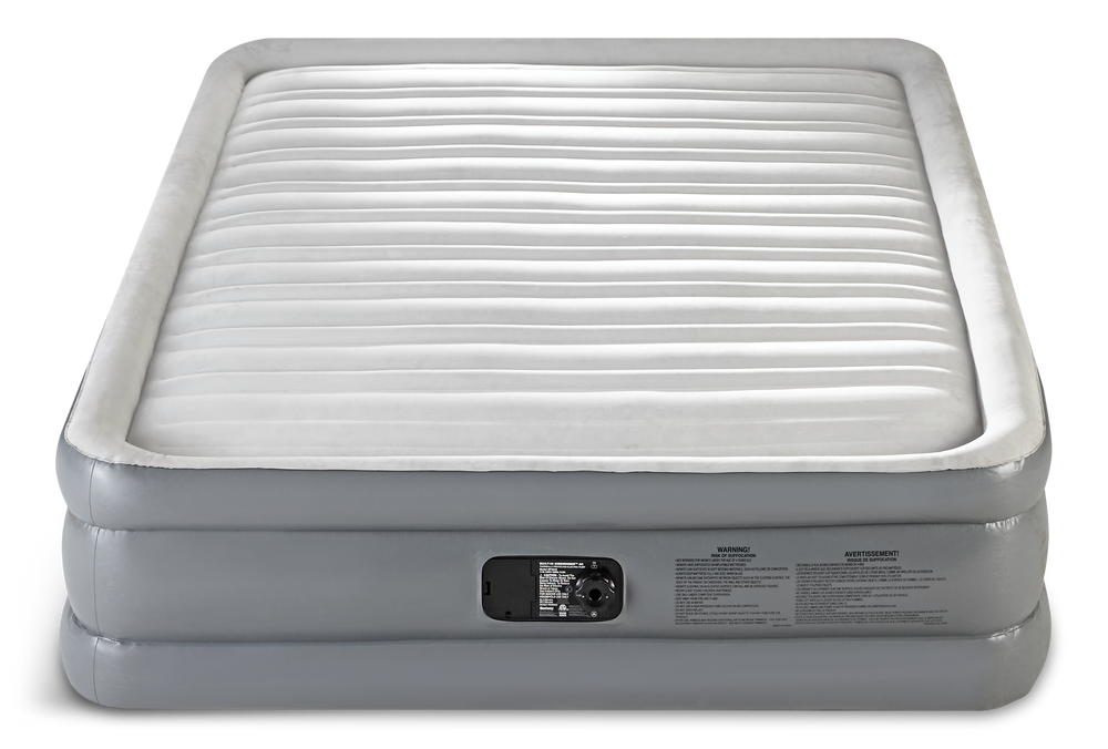 double airbed with built in electric pump