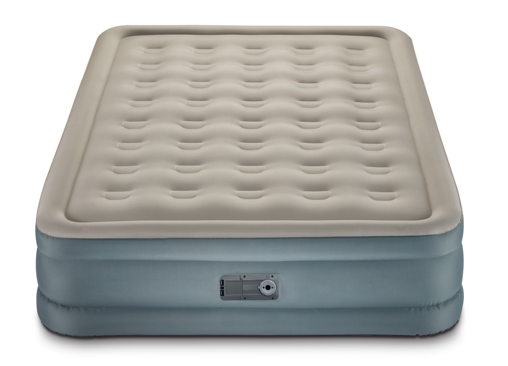 Woods Queen TrueSleep DoubleHigh Inflatable Air Mattress/Airbed w