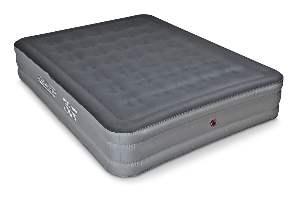 coleman all-terrain double high queen air mattress