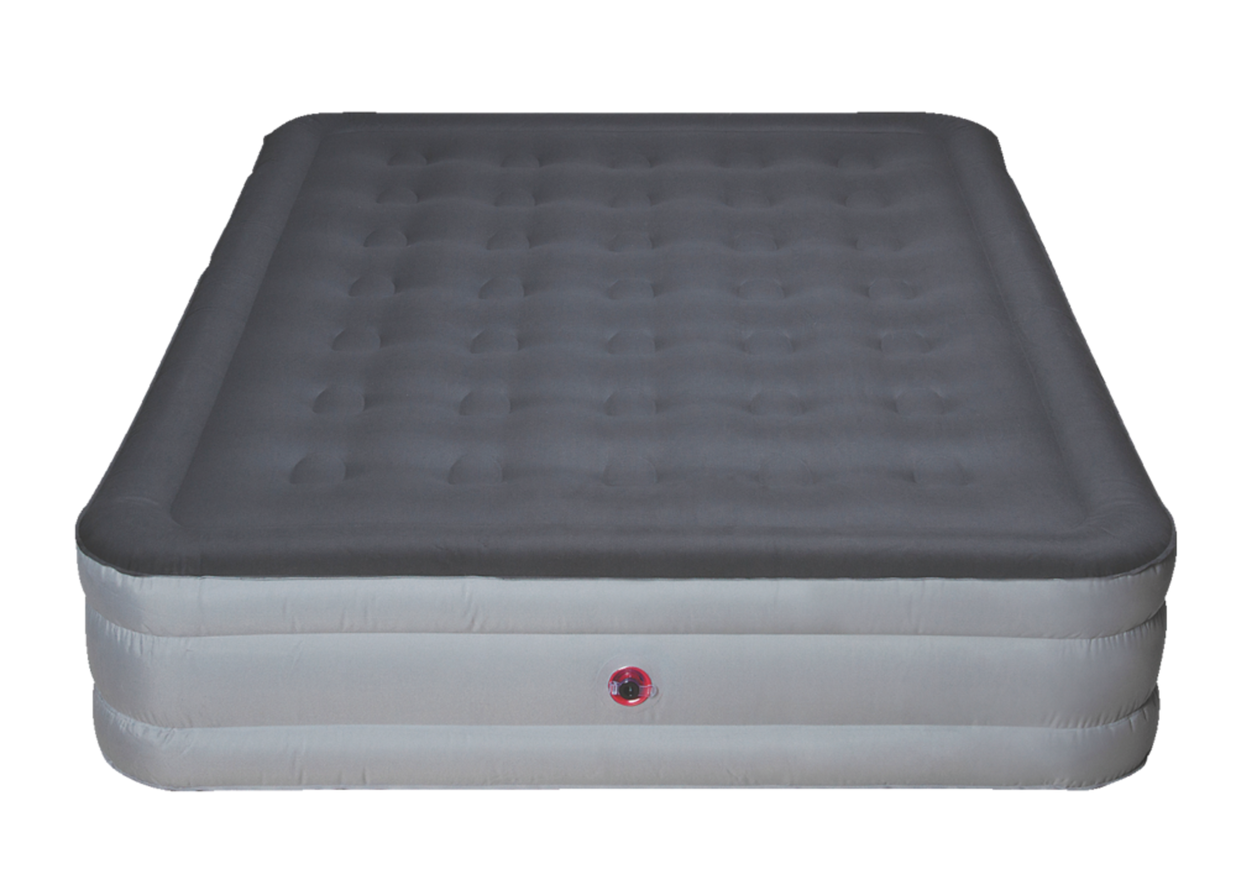 Coleman Queen All-Terrain Double-High Inflatable Air Mattress/Airbed w/ 120V Pump Front_Elevated