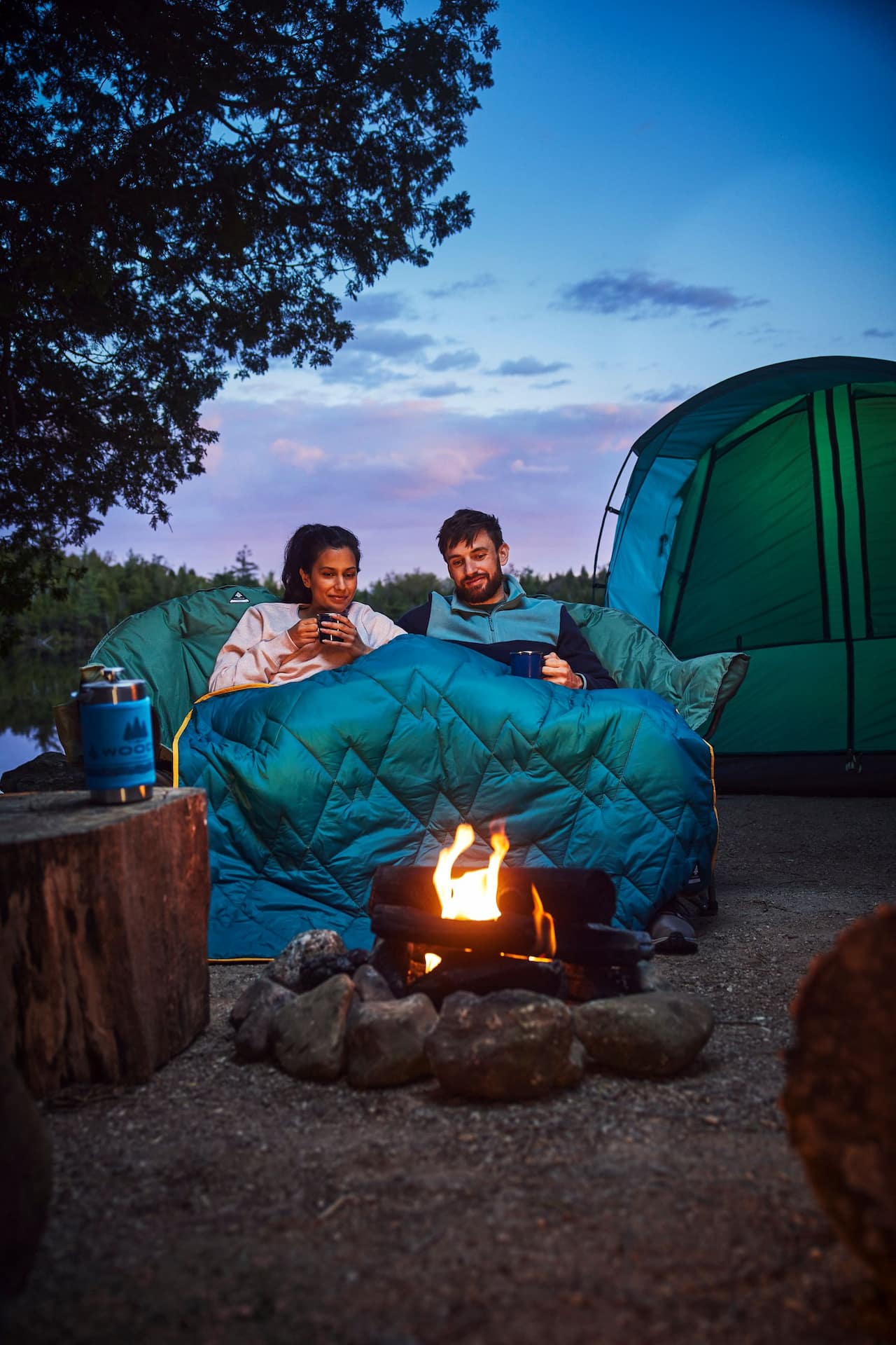 Woods Yoho Insulated Quilted Nylon Ripstop Camp Blanket Canadian Tire