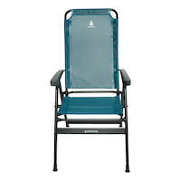 Woods Grandview Deluxe Mesh High Back Reclining & Folding Camping Chair, Assorted Front_Flat