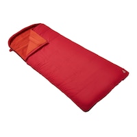 Woods Fernie Lightweight Insulated Cool Weather Sleeping Bag w/ Compression Sack, 0°C Front_Three_Fourths_Angled_Right