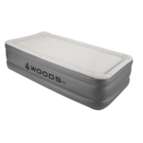Woods Twin DreamTech Memory Foam Double-High Inflatable Air Mattress/Airbed w/ Built-In 120V Pump Overhead_Plunge