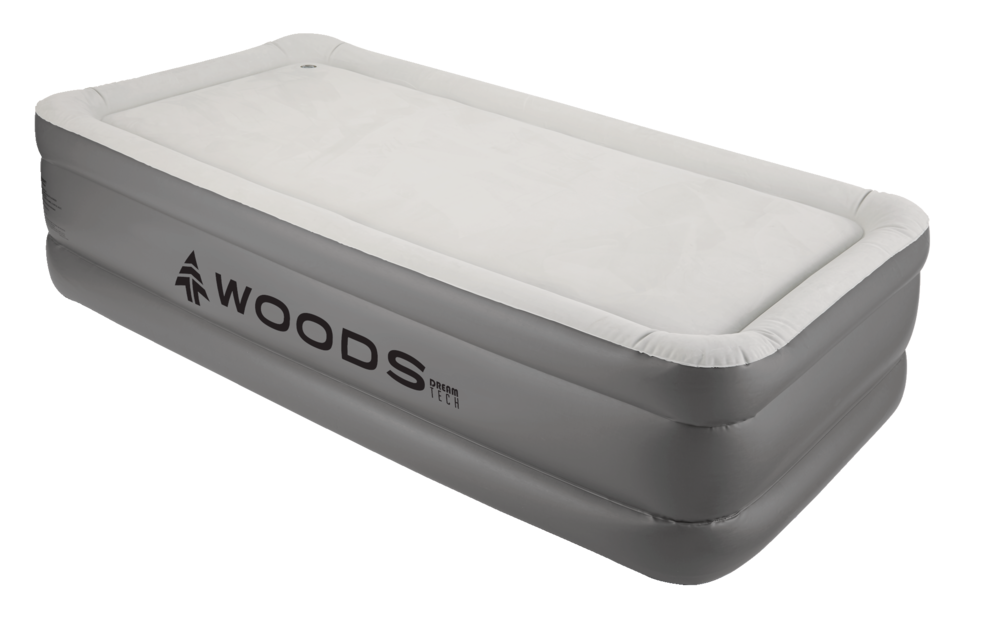 Woods Twin DreamTech Memory Foam DoubleHigh Inflatable Air Mattress