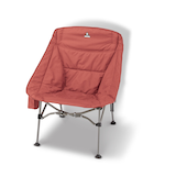 Woods™ Coho Compact Ultraportable Bucket Chair, Salmon Front_Angled_Left