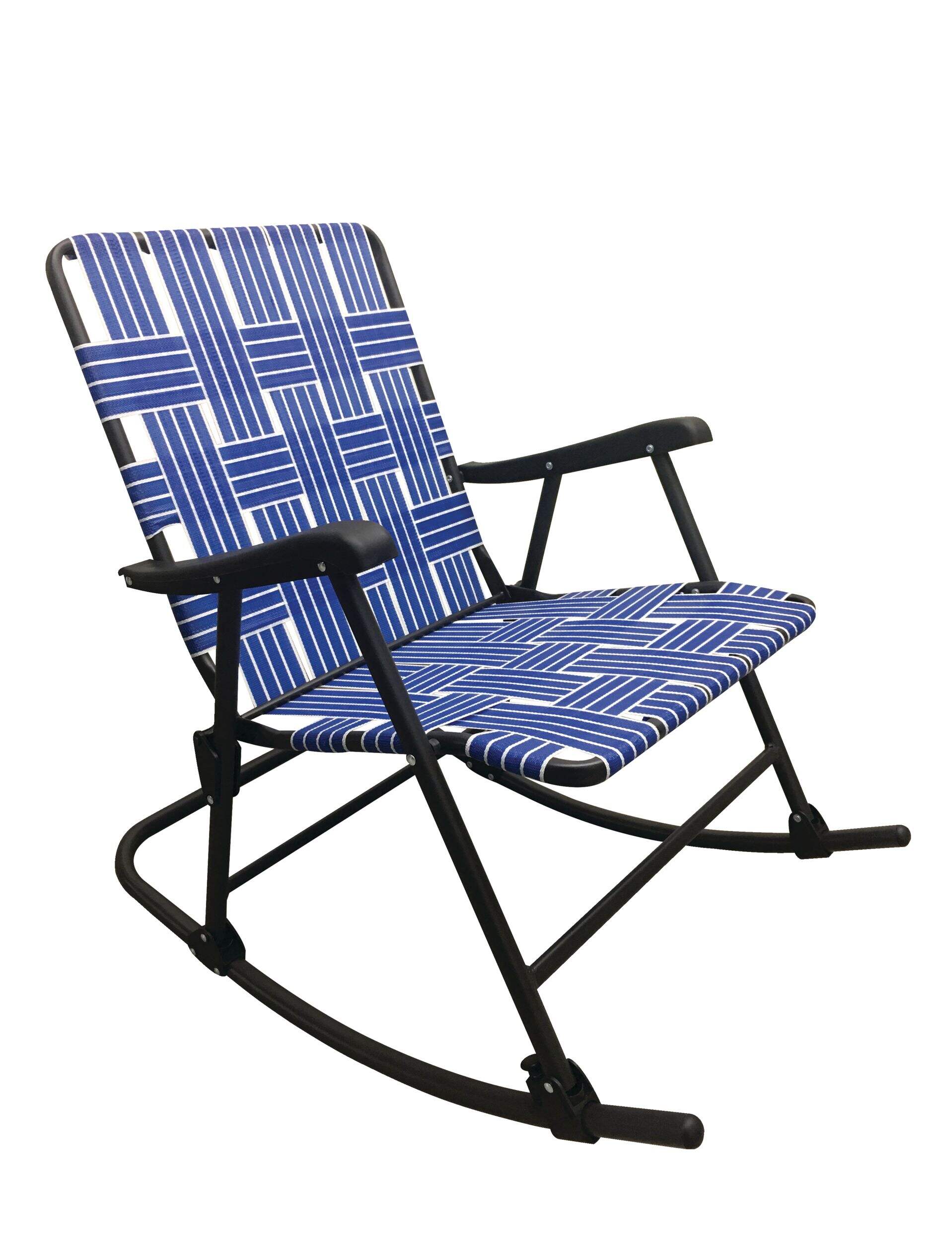 Outbound Rocking Web Chair Front_Three_Fourths_Angled_Right