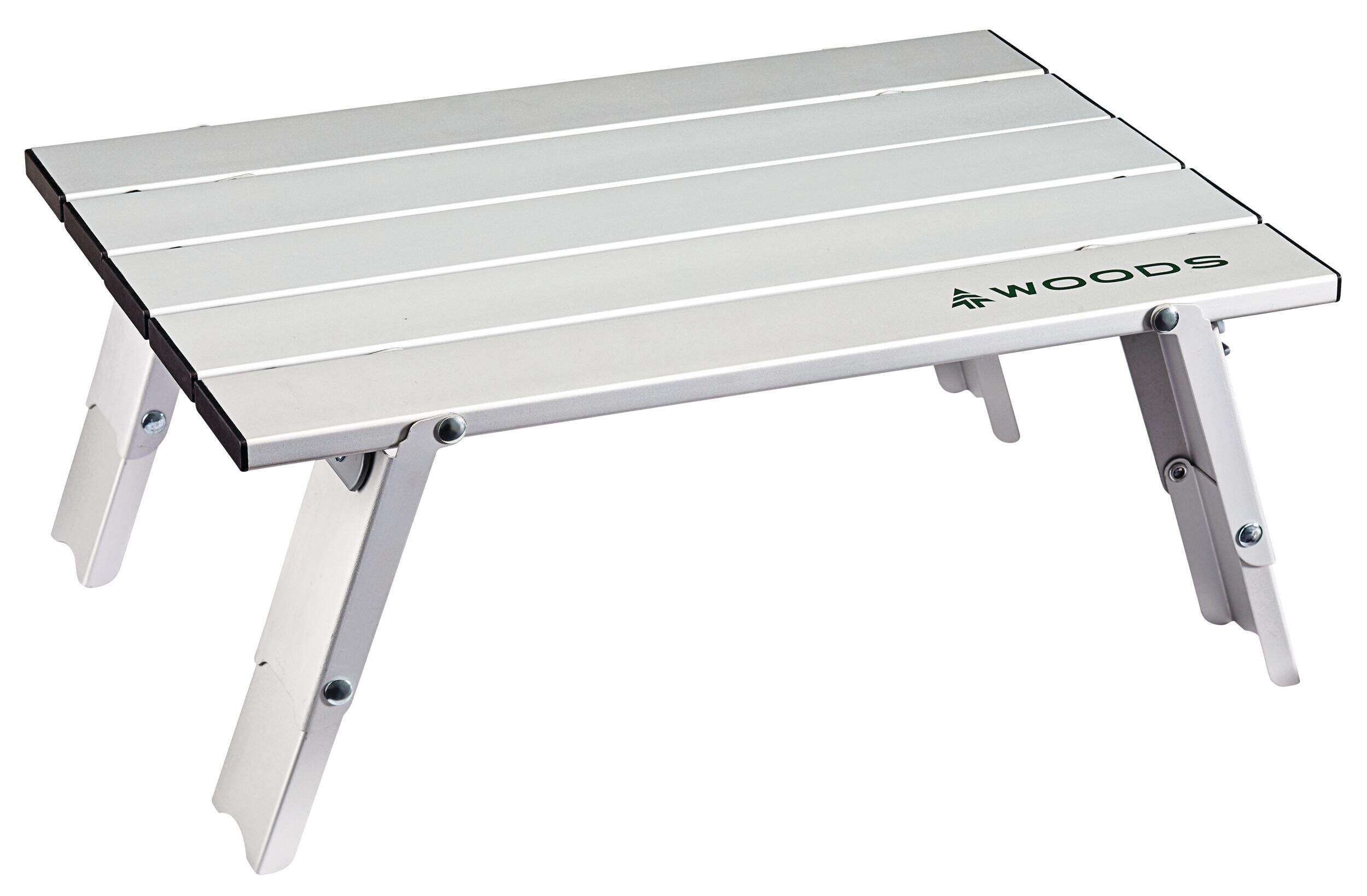 Woods™ Light Folding Picnic/Camping Table Front_Angled_Right