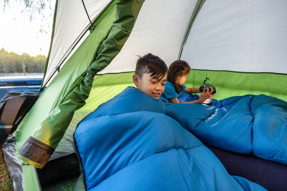 Outbound Lite Insulated Cool Weather Sleeping Bag w/ Compression Sack