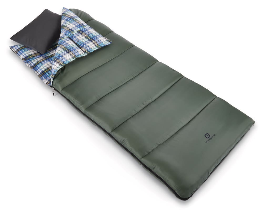 Outbound Comfort Insulated Cotton Lined Cold Weather Sleeping Bag