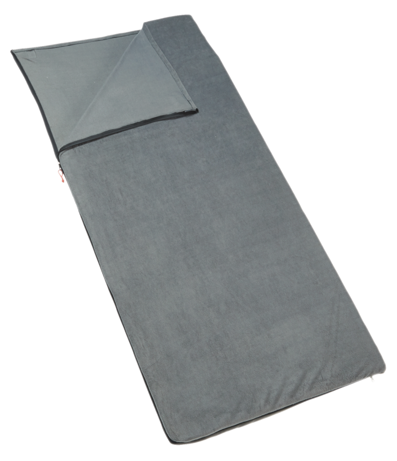 Outbound Comfort Fleece Rectangular Sleeping Bag Liner w/ Compression