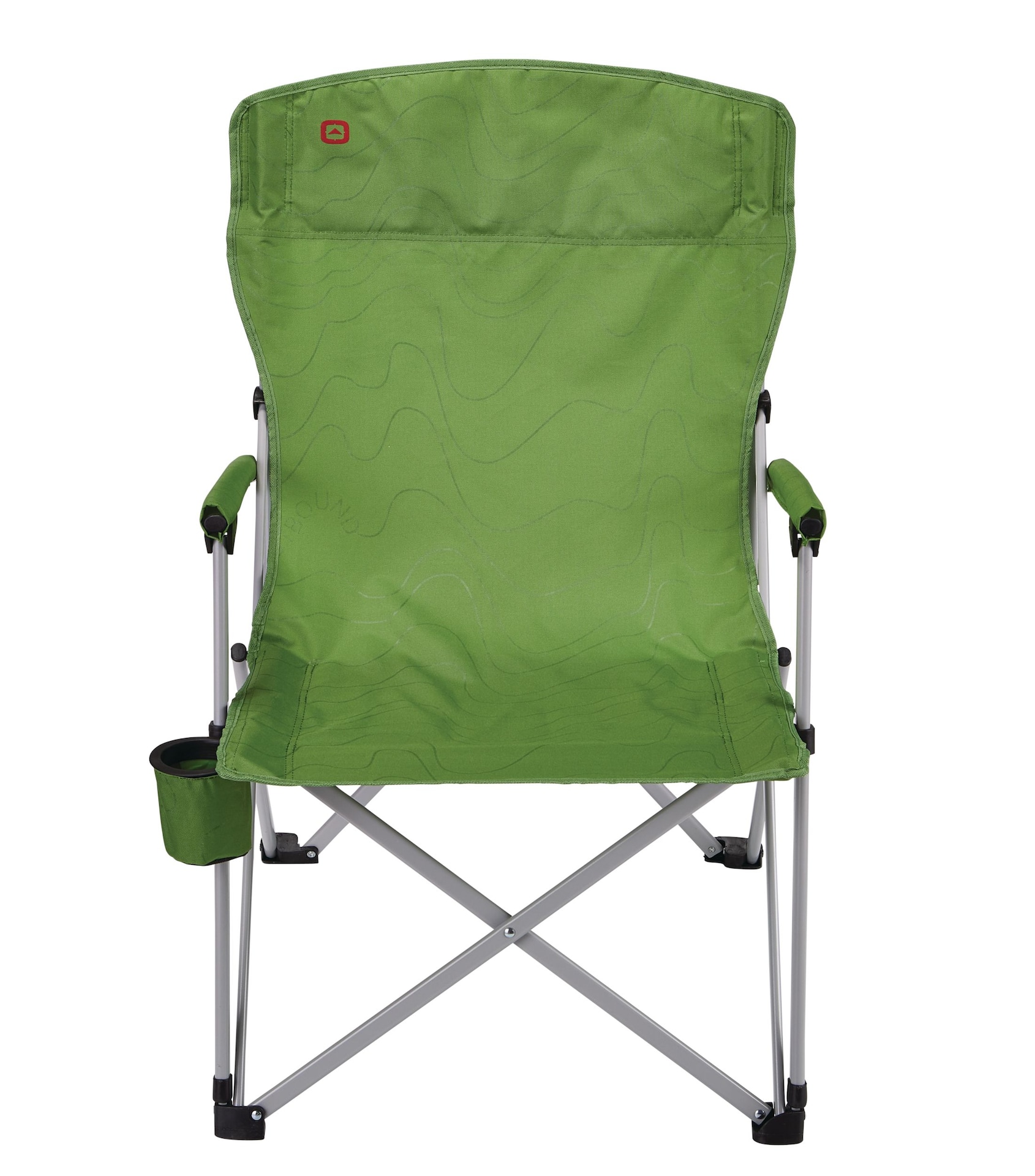 Outbound Lightweight Folding Camping Quad Chair w/ Solid Armrests
