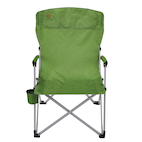 Chaise de camping pliante portative Woods Prospector avec table d'appoint  et porte-gobelet