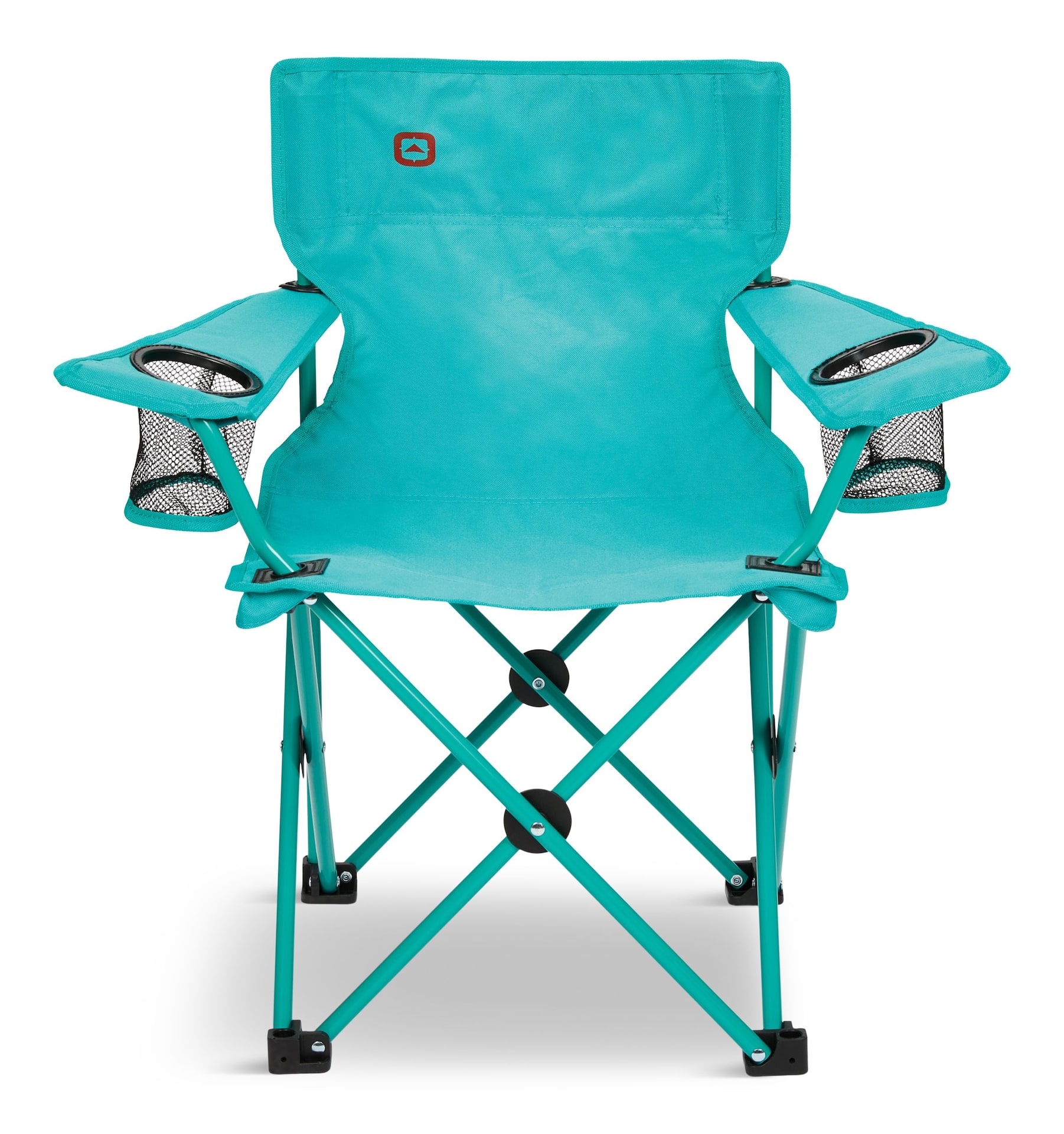 Outbound Kids' Mesh Back Folding Camping Quad Chair w/ Cup Holder