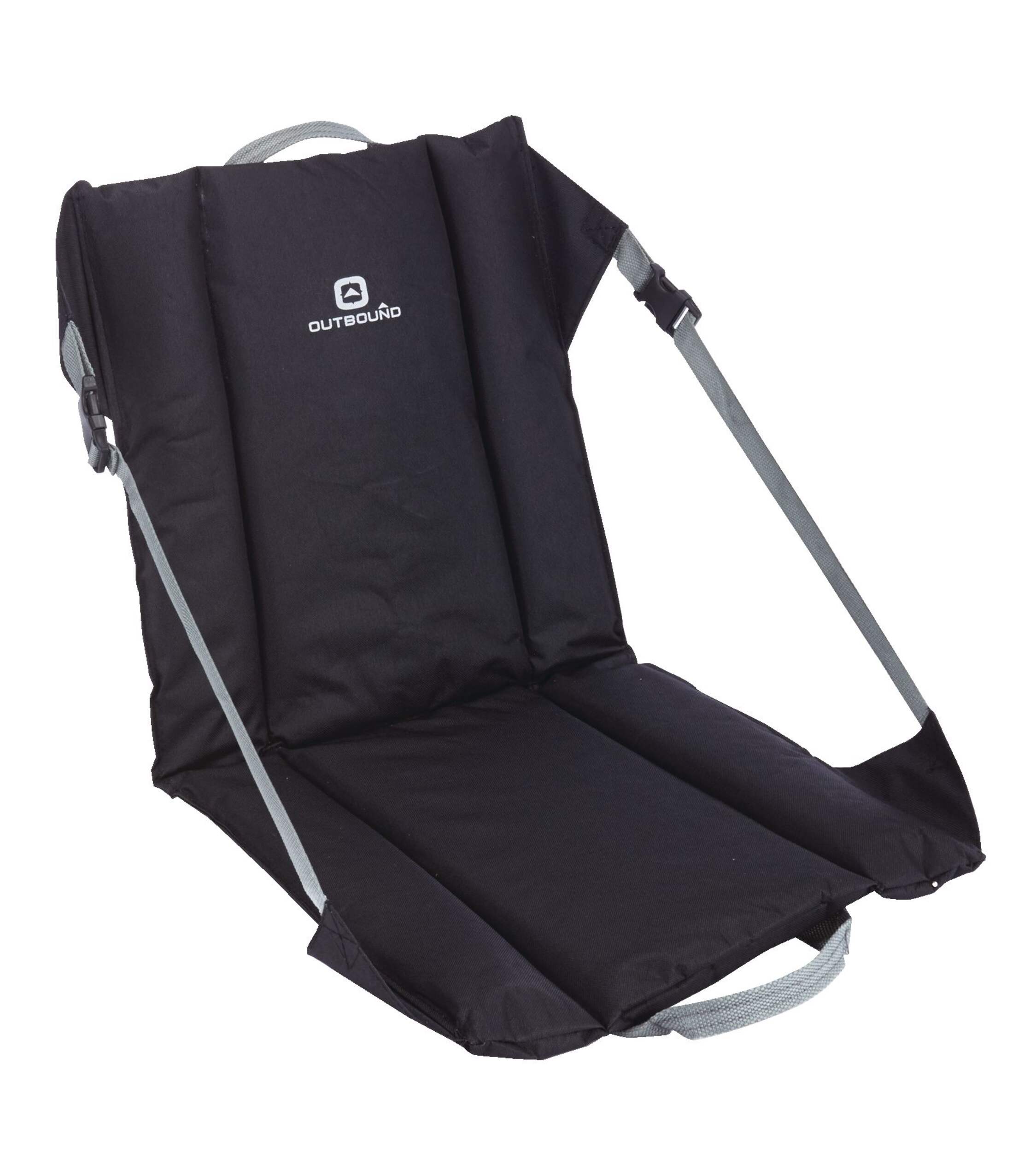 Outbound Outdoor Portable Folding Seat Pad Cushion For Camping, Canoeing, Stadium & Beach, Assorted Front_Three_Fourths_Angled_Right