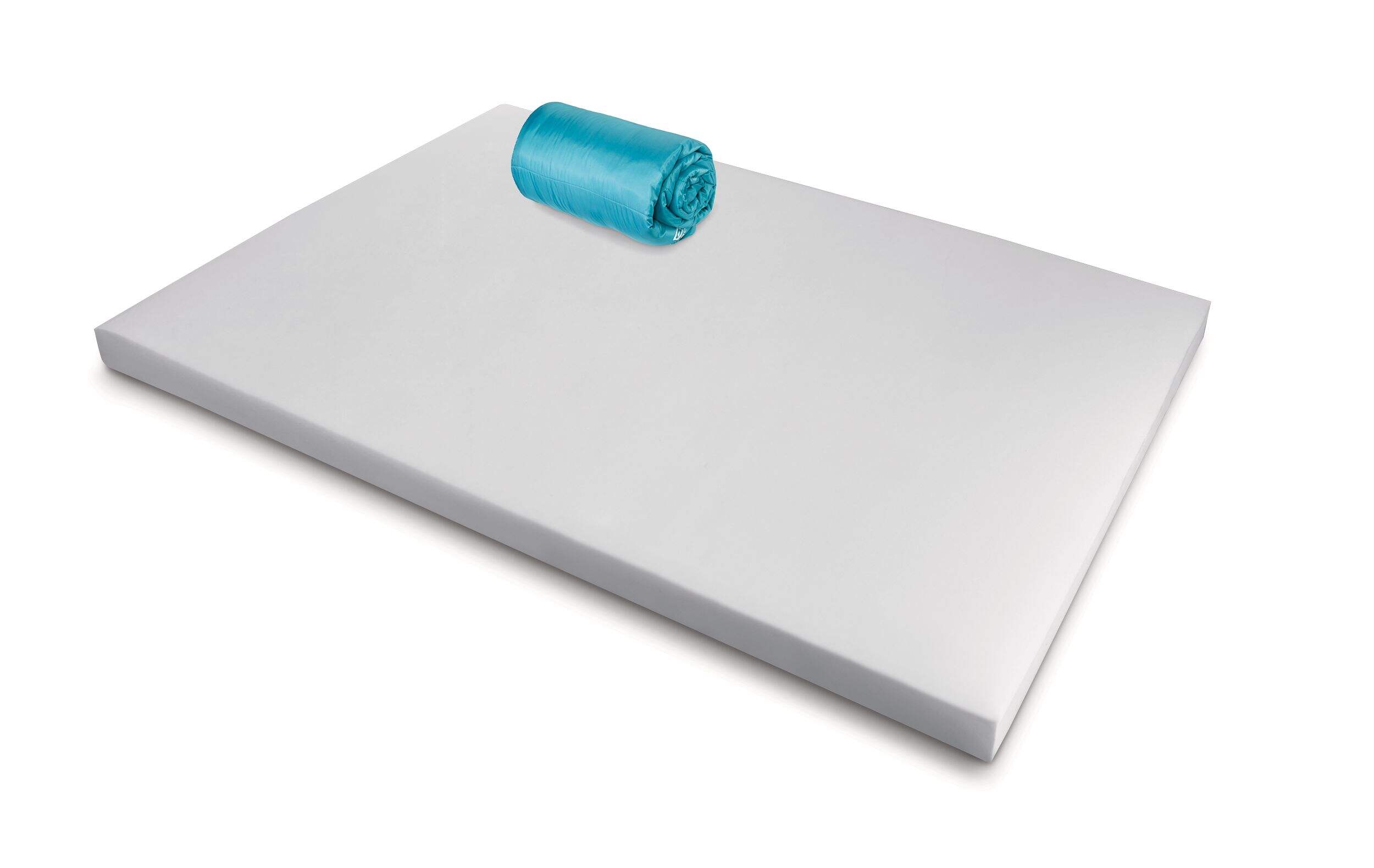 Outbound Double Soft Foam Camping Sleeping Pad/Mat, 4-in Front_Three_Fourths_Angled_Left