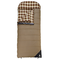 Woods Yukon 7 -35°C Sleeping Bag Overhead_Flat