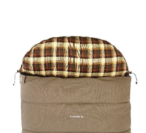 Sac de couchage 5 en 1 isol en flanelle de coton Woods Yukon 10