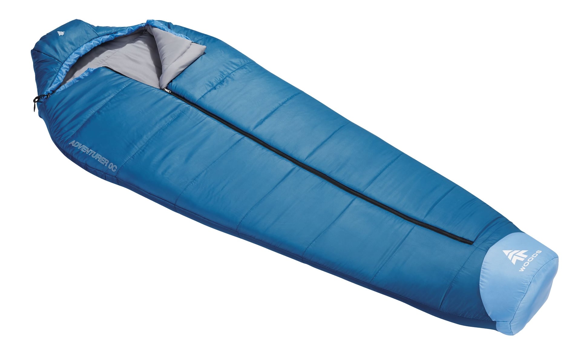 Woods Adventurer Insulated Cool Weather Barrel Sleeping Bag w