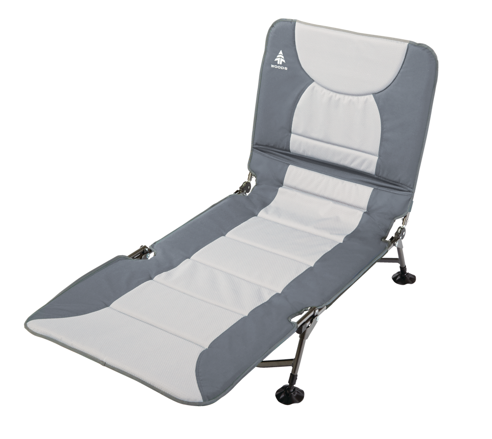 Woods Portable Quick SetUp Folding Adjustable Camping Lounger/Cot