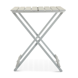 Woods Larkspur Portable Folding Lightweight Aluminium & Steel Camping Table Front_Elevated