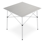 Woods Quad Portable Folding Lightweight Camping Table with Carry Bag Front_Angled_Right