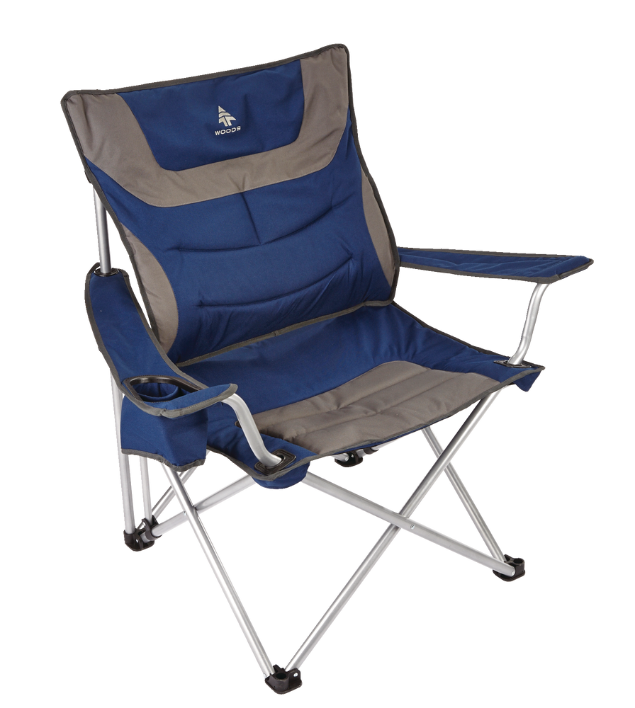 woods lumbar camping chair