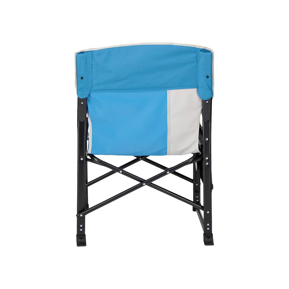 woods folding directors camping chair with table