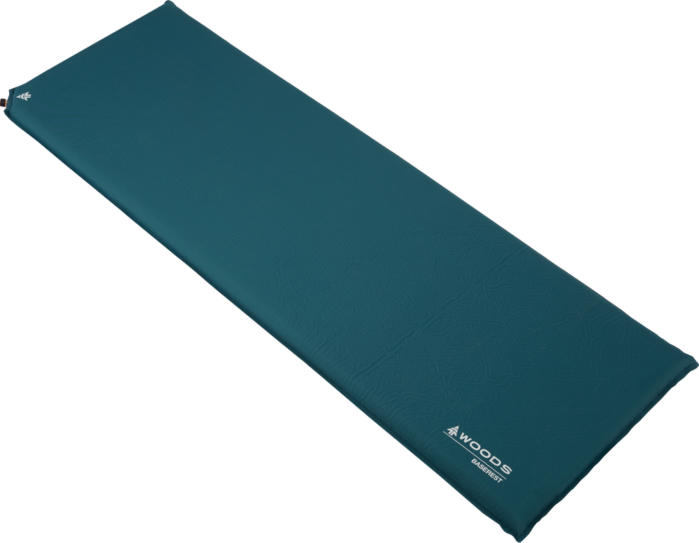 Woods Base Rest Single SelfInflating Camping Sleeping Pad/Air Mat w