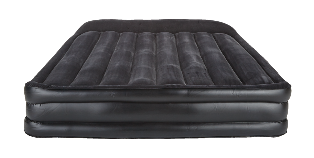 outbound double high flocked air mattress twin reviews