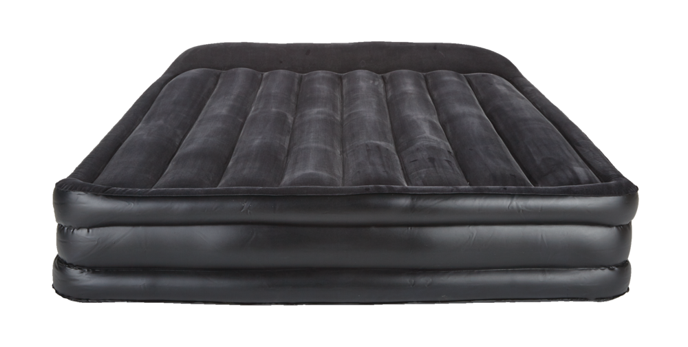 Outbound Queen DoubleHigh Inflatable Air Mattress/Airbed w/ Flocked