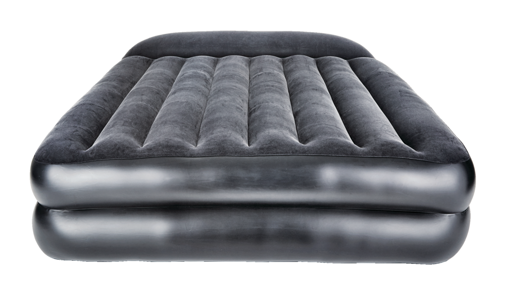 outbound flocked double size air mattress