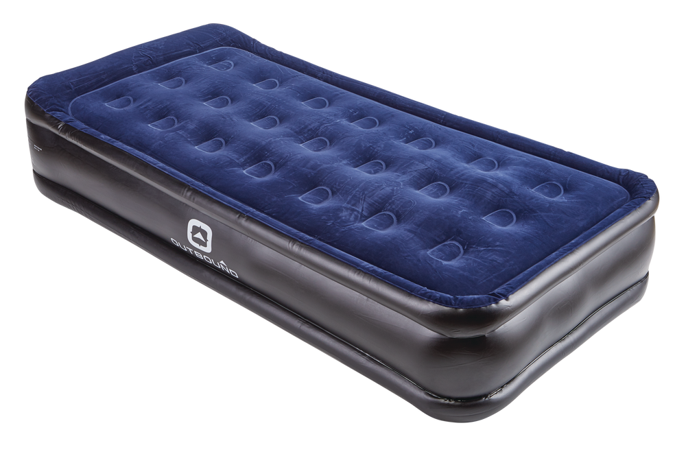 outbound flocked double size air mattress