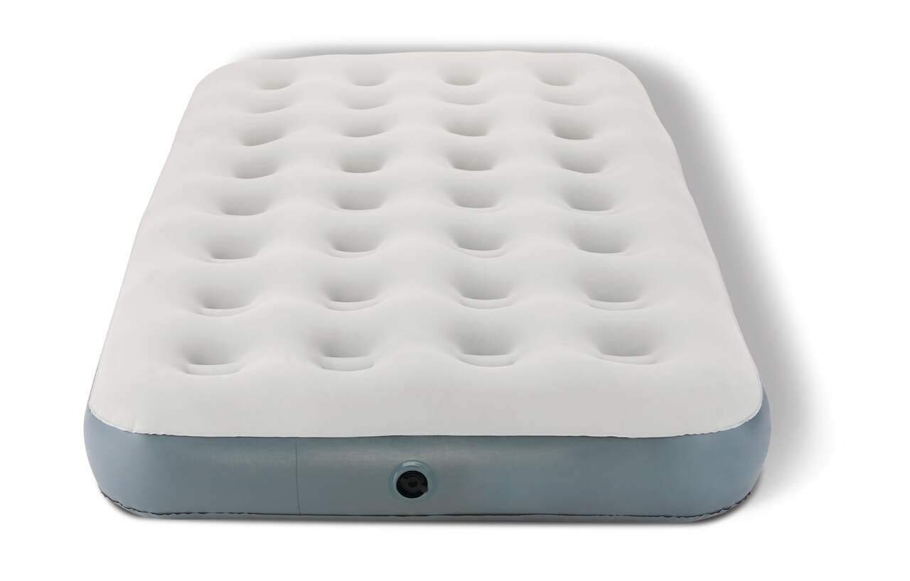 Woods Tritech™ Double-High Twin Air Mattress with Built-In 120V