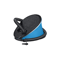 Pompe à pied Air Toolz avec tuyau flexible et embouts de valve, 11 po