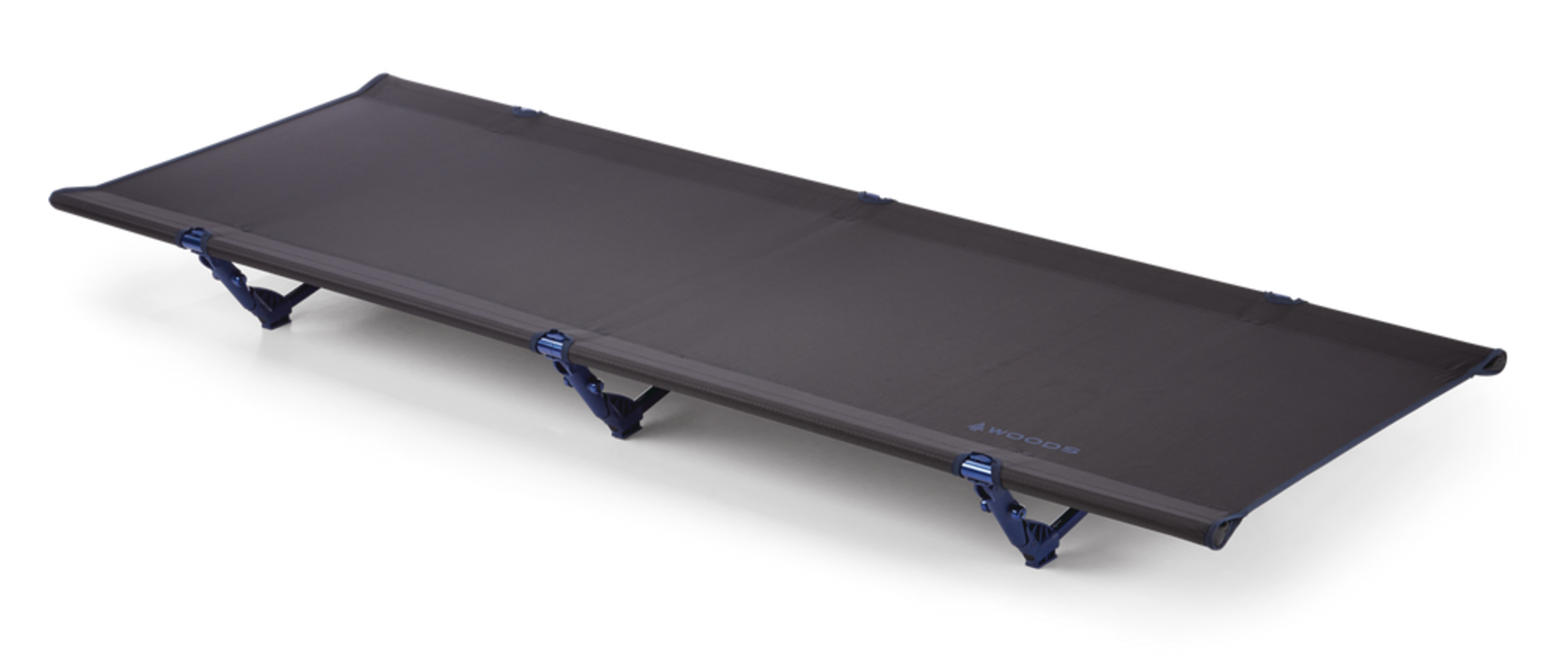 Woods Powerlite Portable Folding LowSet Camping Cot Bed w/ Carry Case