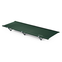 Woods™ Powerlite Portable Folding Low-Set Camping Cot, 300 lb Capacity, Grey Front_Three_Fourths_Angled_Right
