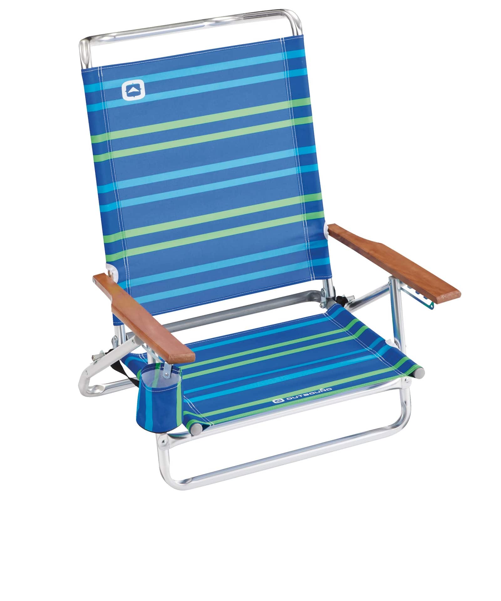 Outbound Brighton Portable Folding Low-Profile Beach Chair w