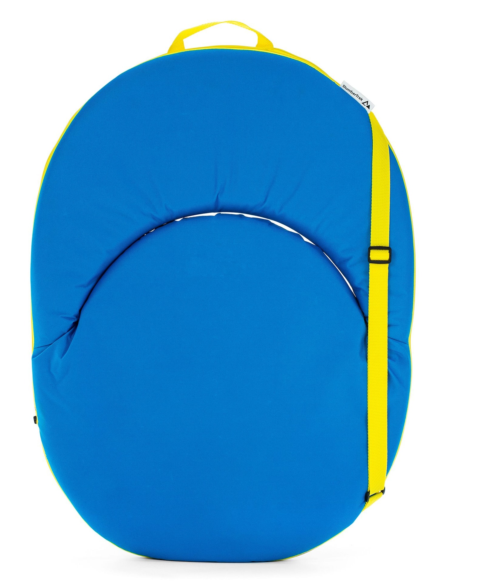 Slumbertrek Round Portable Folding Seat Pad Cushion w Adjustable