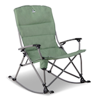 Portable Camp Chair, Small Folding Chair Fishing Chair Armless Camping Chair with Front Pocket & Carrying Bag Support 265lbs, for Outdoor Camping
