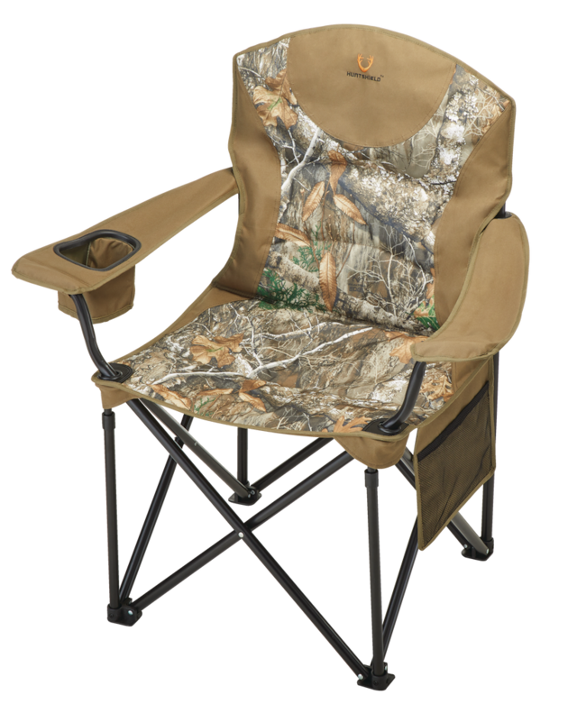 Chaise de camping et de chasse camouflage pliante de luxe Huntshield