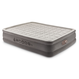 Woods Tritech™ Double-High Queen Air Mattress with Built-In 120V Pump Front_Three_Fourths_Angled_Left