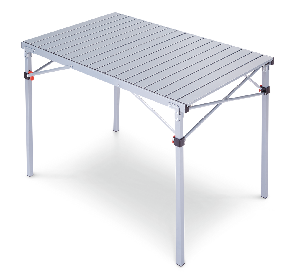 woods easy fold family camping table