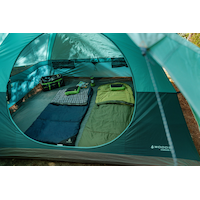 Woods Canmore Cotton Flannel Lined Insulated Cool Weather Sleeping Bag w/ Compression Sack, 0°C Composite_or_Mixed